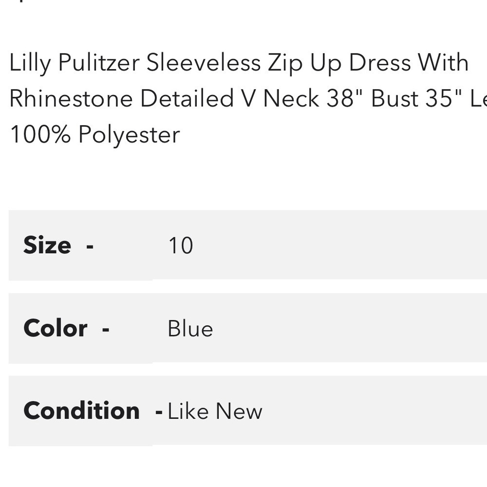 Lilly Pulitzer PENELOPE SHIFT DRESS True Navy Embroidered Jeweled 10 - Picture 4 of 4